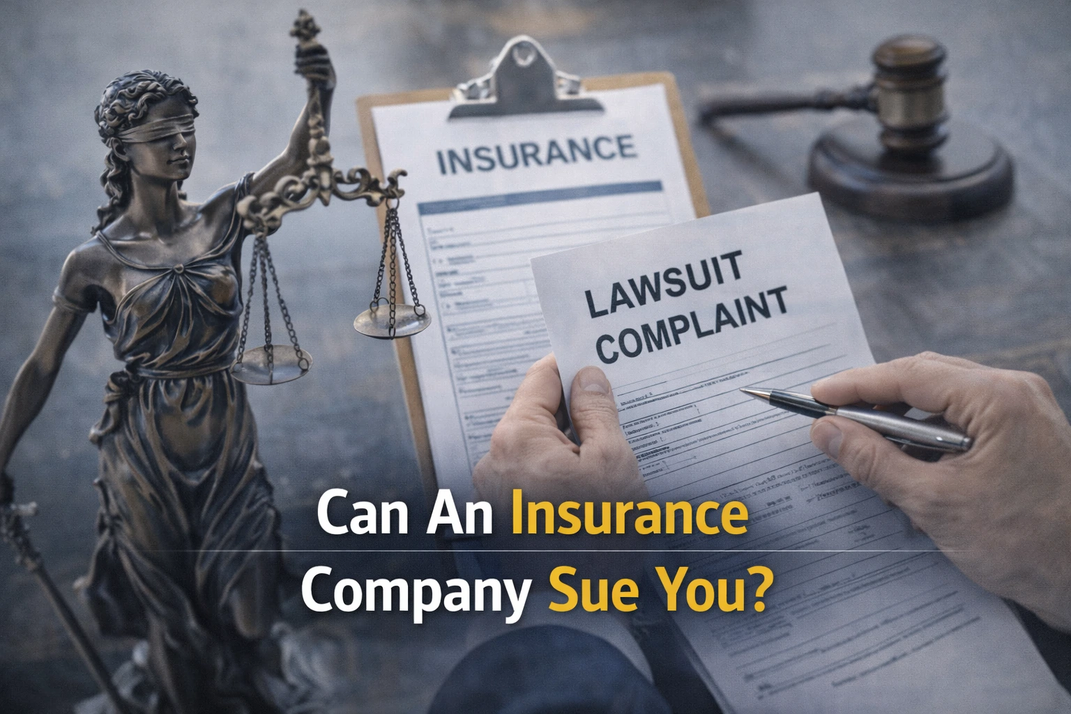 Can An Insurance Company Sue You? Can An Insurance Company Sue You?