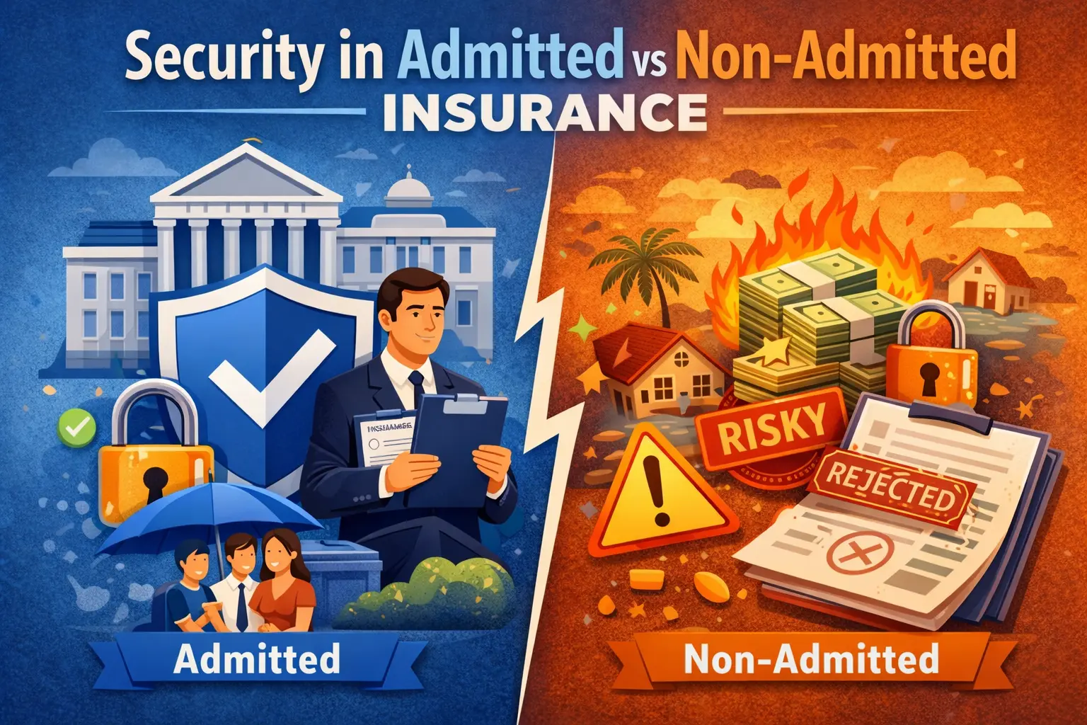 Claims, Consumer Protection, and Financial Security in Admitted vs Non-Admitted Insurance Claims, Consumer Protection, and Financial Security in Admitted vs Non-Admitted Insurance