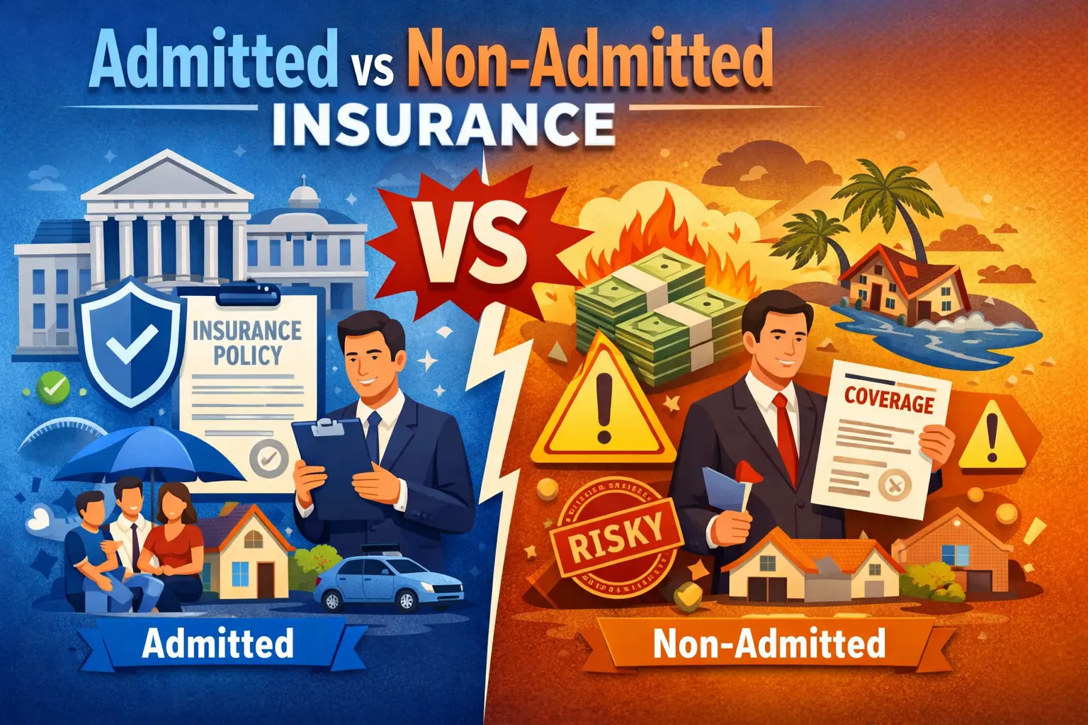 Admitted vs Non-Admitted Insurance Admitted vs Non-Admitted Insurance