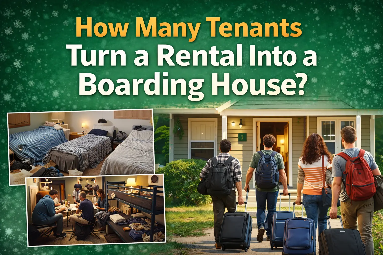 How Many Tenants Turn a Rental Into a Boarding House?