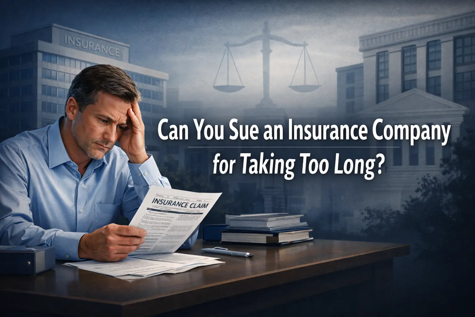 Can You Sue An Insurance Company For Taking Too Long? Can You Sue An Insurance Company For Taking Too Long?