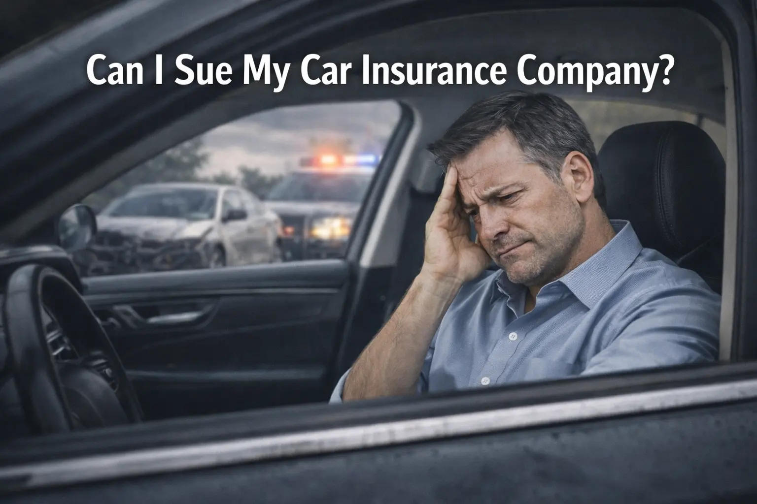 Can I Sue My Car Insurance Company? Can I Sue My Car Insurance Company?