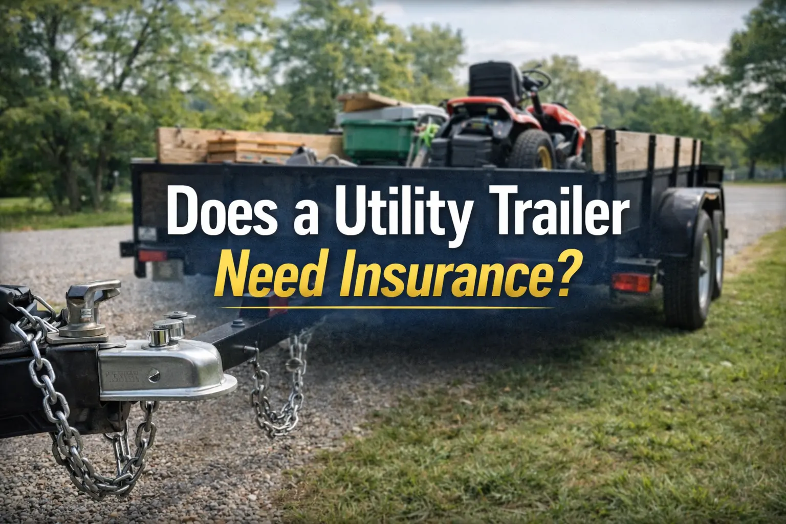 Does A Utility Trailer Need Insurance?